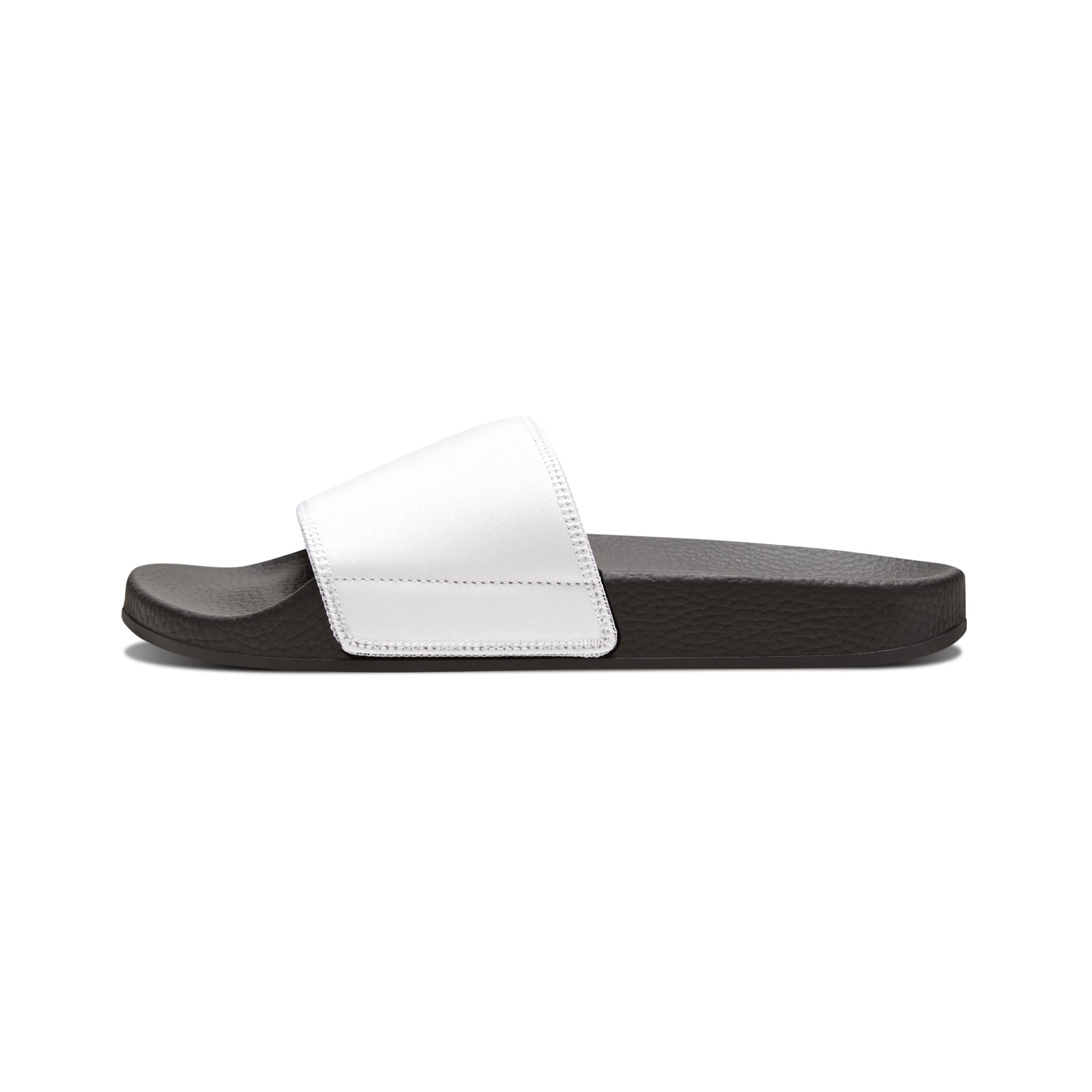 Men's Cevaro Slide Sandals — Removable Strap White Slides