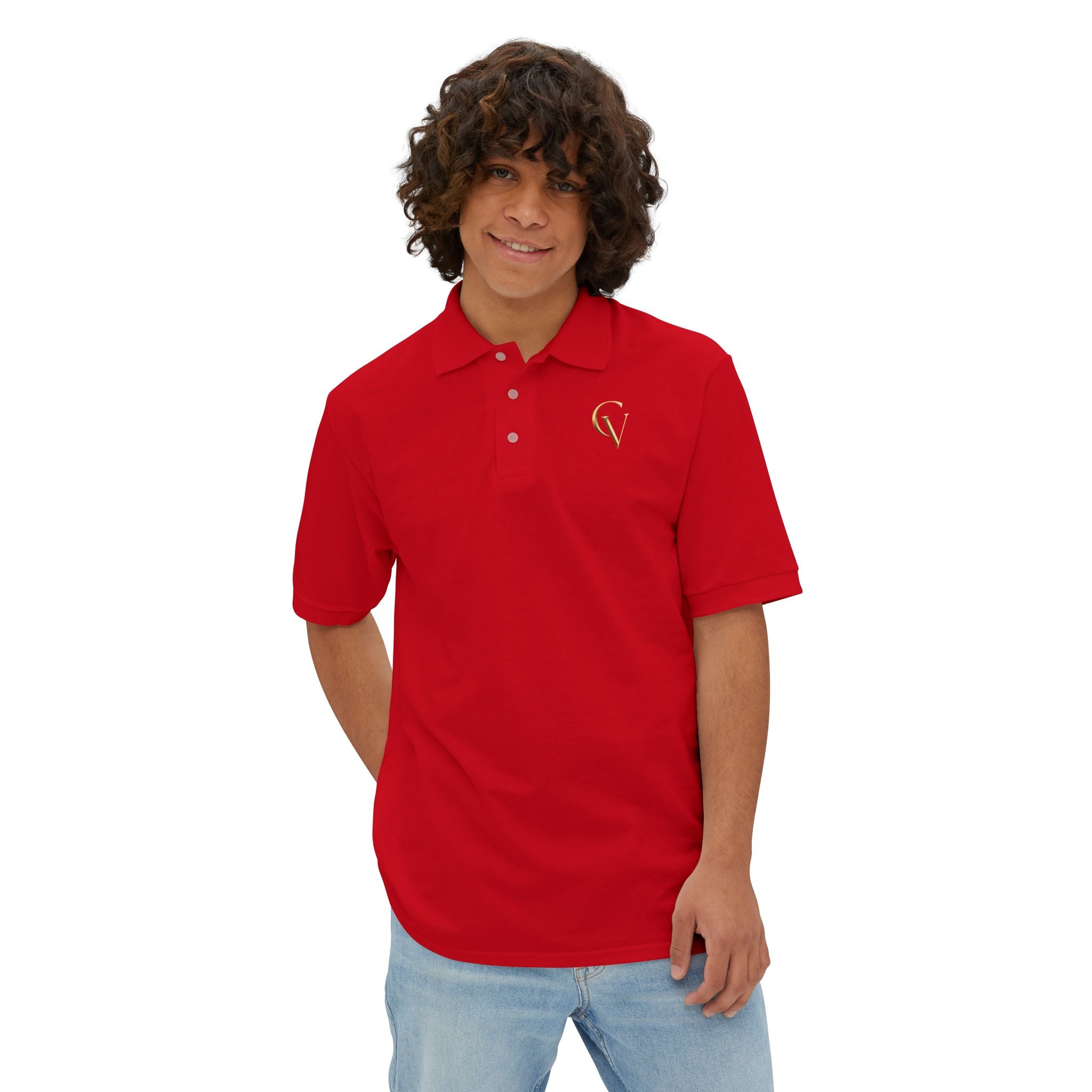 Men's Piqué Polo Cevaro