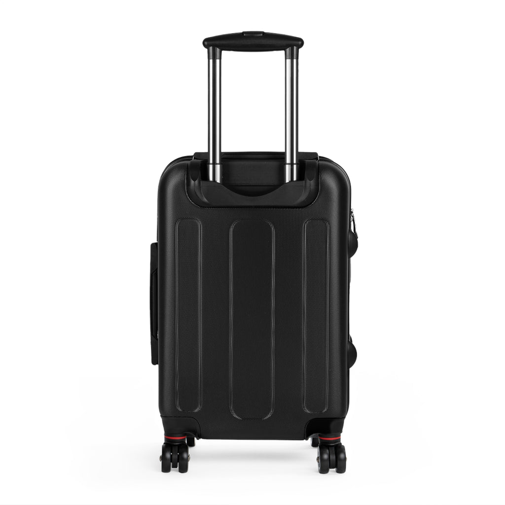Cevaro Carry-On Suitcase — Gold Initial Travel Luggage