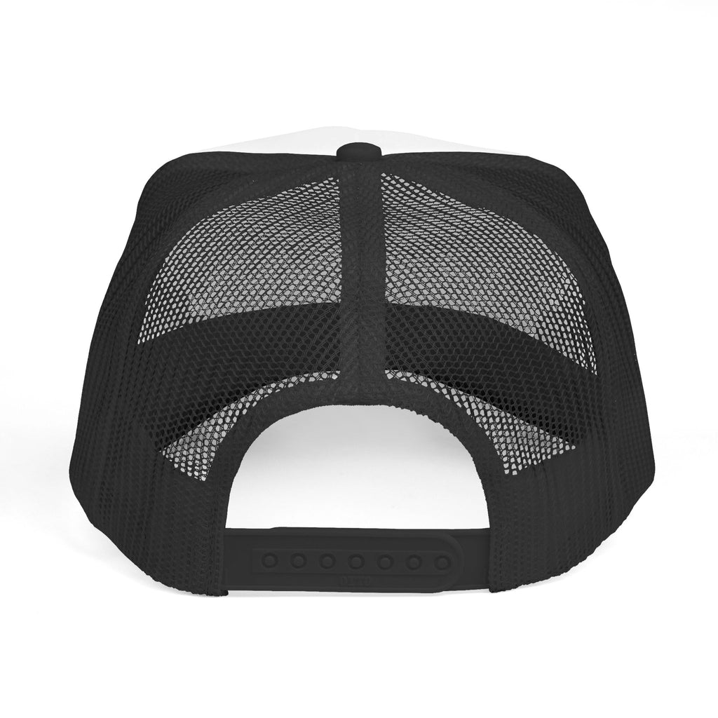 Cevaro Leather Patch Trucker Cap