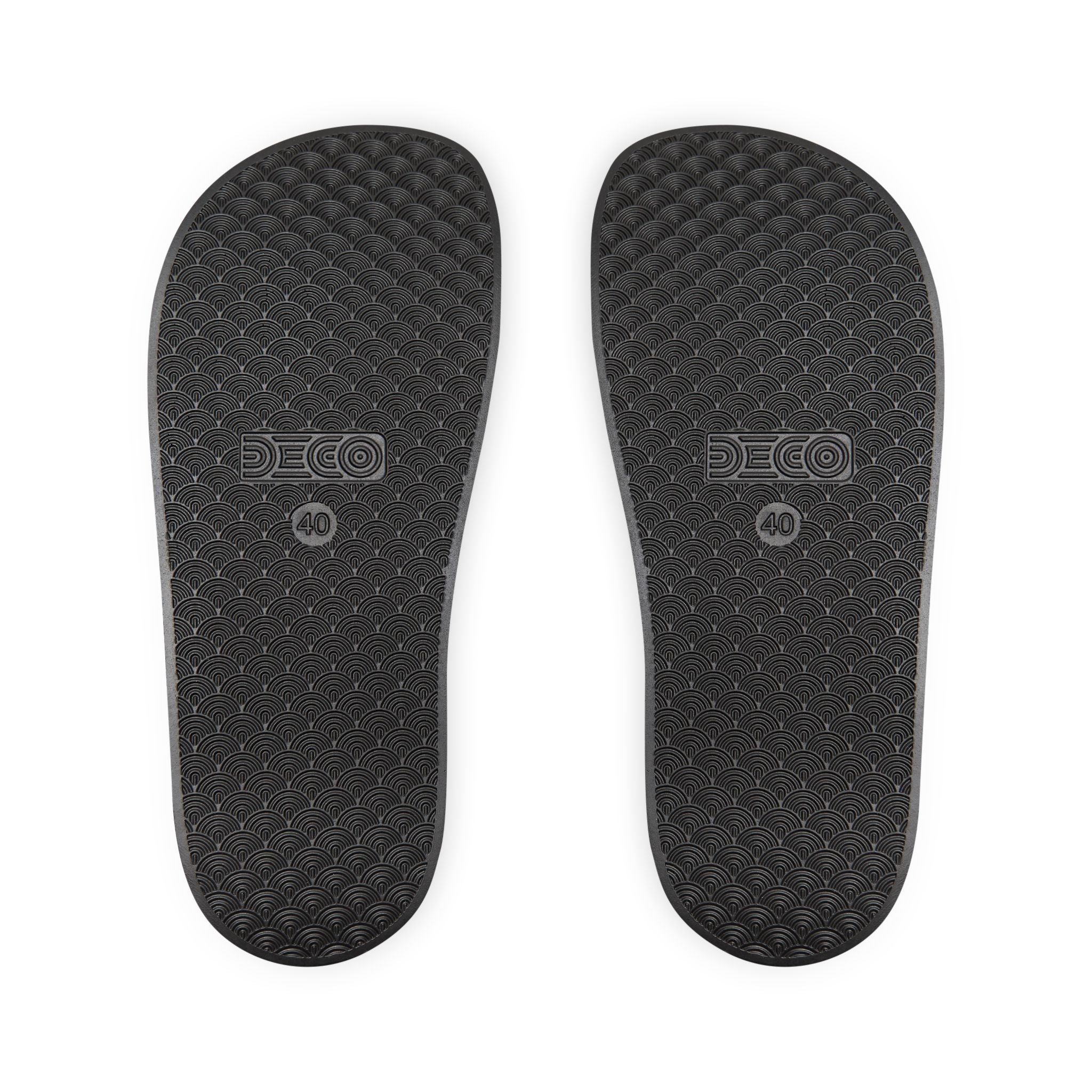 Men's Cevaro Slide Sandals — Removable Strap White Slides