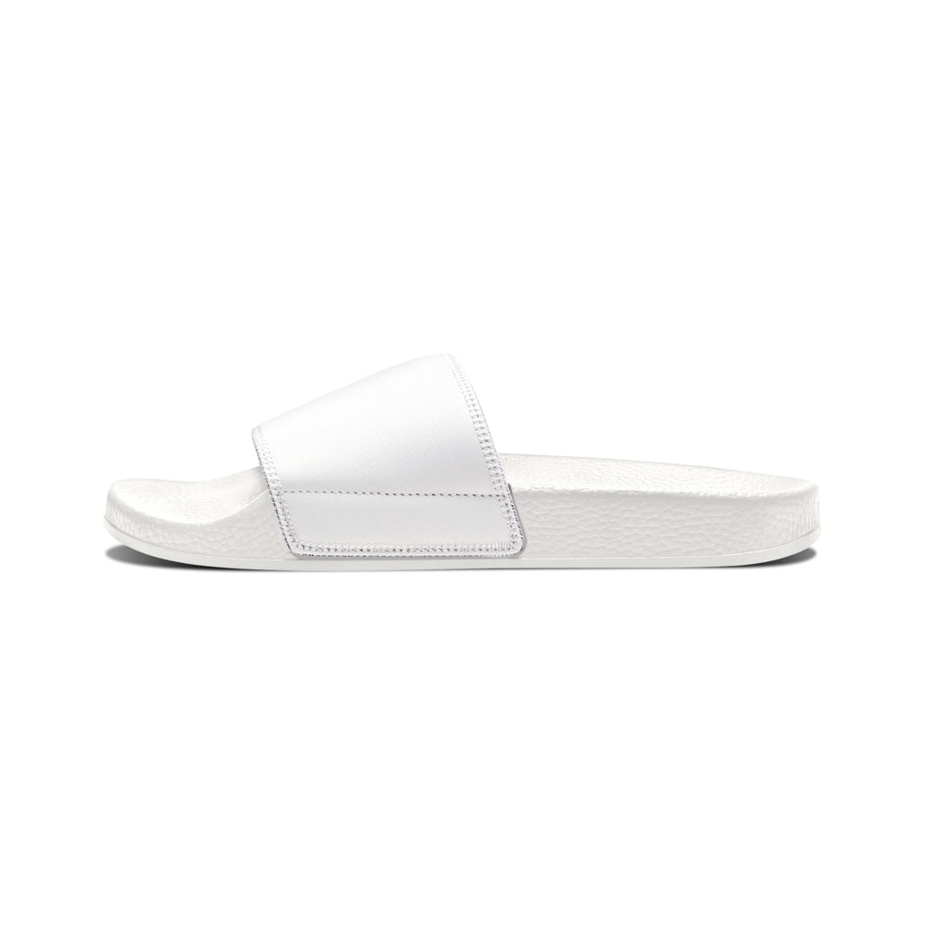 Men's Cevaro Slide Sandals — Removable Strap White Slides